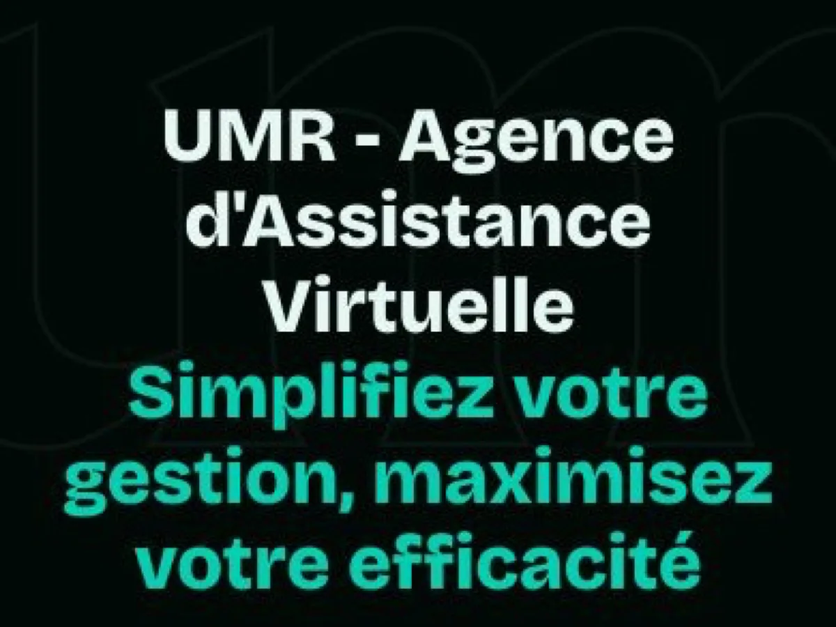 UMR mobile homepage in dark mode with the virtual-assistance headline and service call to action.